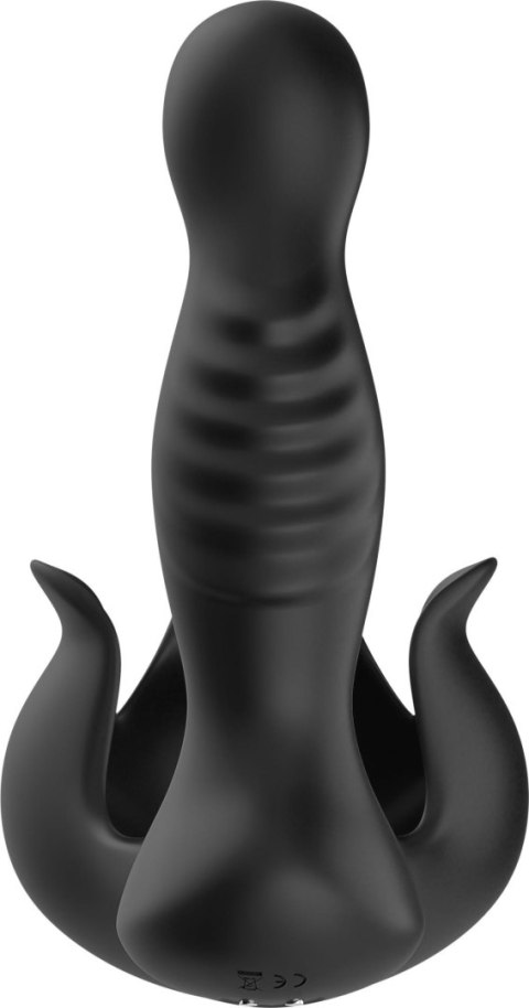 Wibrujący masażer prostaty jąder 2*9 trybów 15cm Wibrujący masażer prostaty jąder 2*9 trybów 15cm