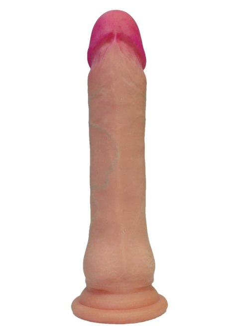 Żylasty realistyczny penis z przyssawką dildo 18cm Żylasty realistyczny penis z przyssawką dildo 18cm