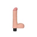 Realistyczny wibrator penis z jadrami 17 cm