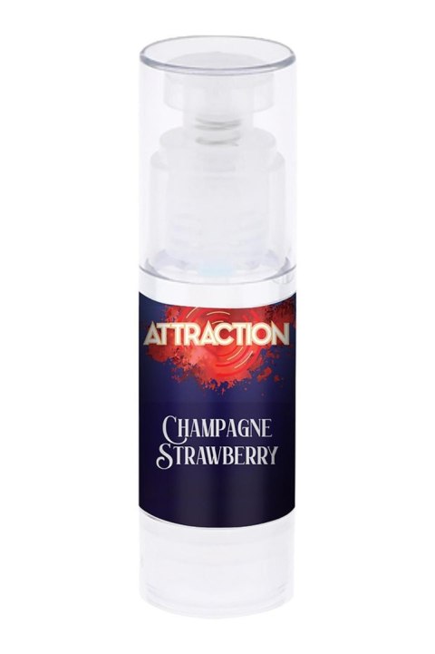 LUBRICANT ATTRACTION CHAMPAGNE STRAWBERRY 50 ML LUBRICANT ATTRACTION CHAMPAGNE STRAWBERRY 50 ML