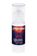 LUBRICANT ATTRACTION HEAT MOJITO 50 ML