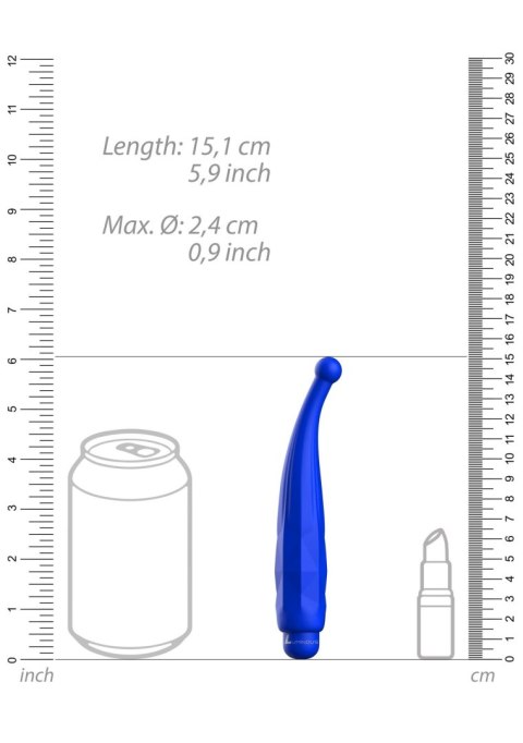 Mini wibrator pocisk 10 trybów okragła końcówka Mini wibrator pocisk 10 trybów okragła końcówka