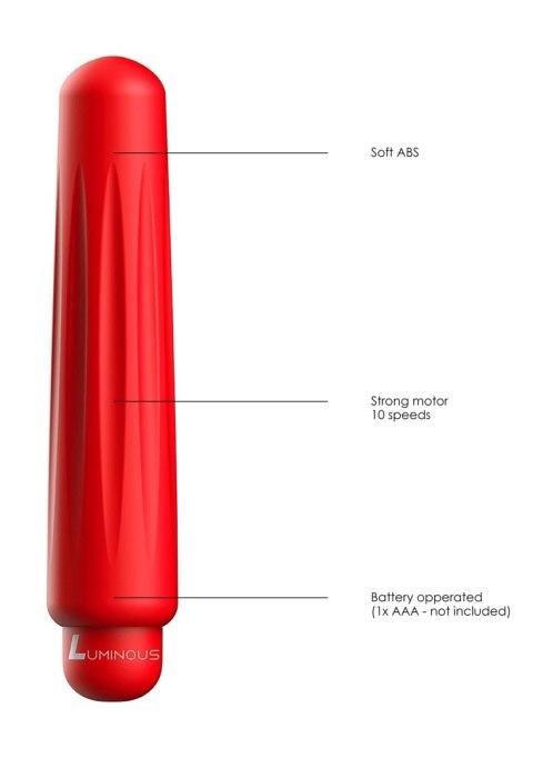 Mini wibrator ze żłobieniami 10 trybów wibracji Mini wibrator ze żłobieniami 10 trybów wibracji