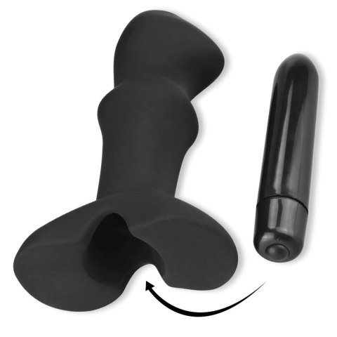 Stylowy i praktyczny czarny wibrator prostaty Stylowy i praktyczny czarny wibrator prostaty