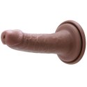 Realistyczny silikonowy penis z przyssawką 16,5 cm