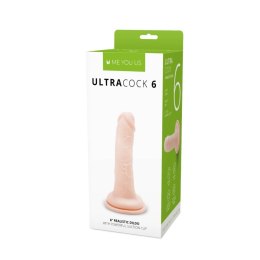 Silikonowe duże dildo z mocną przyssawką 15,2 cm