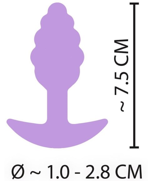 Korek analny plug zatyczka wtyczka analna stożkowa Korek analny plug zatyczka wtyczka analna stożkowa