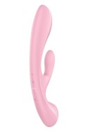 Wibrator króliczek masaż łechtaczki satisfyer róż