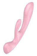 Wibrator króliczek masaż łechtaczki satisfyer róż