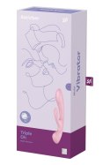 Wibrator króliczek masaż łechtaczki satisfyer róż