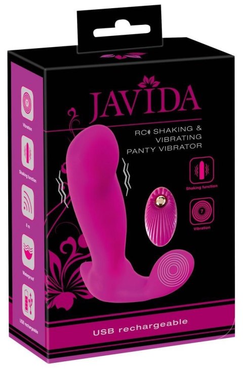 Wibrator masażer stymulator do majtek 2x 7 trybów Wibrator masażer stymulator do majtek 2x 7 trybów