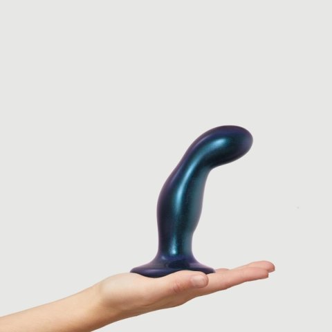 DILDO PLUG SNAKY BLEU METALLIC - M DILDO PLUG SNAKY BLEU METALLIC - M
