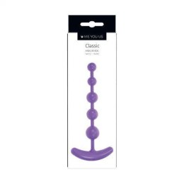 Korale dildo analne sonda kulki z uchwytem 16cm