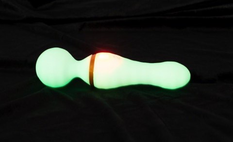 Podwójny masażer różdżka wibrator 19 cm 9 trybów Podwójny masażer różdżka wibrator 19 cm 9 trybów