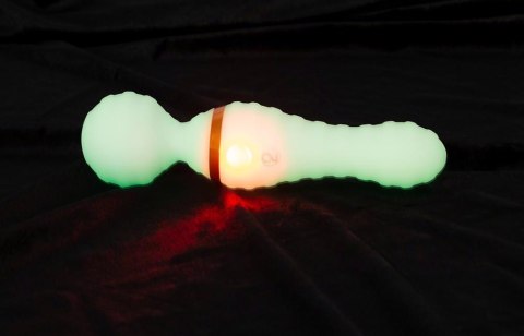 Podwójny masażer różdżka wibrator 19 cm 9 trybów Podwójny masażer różdżka wibrator 19 cm 9 trybów