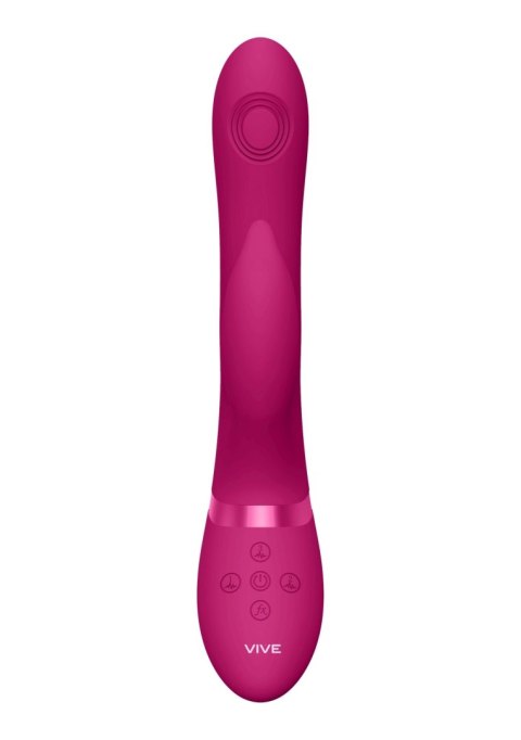 Wibrator króliczek masażer pulsacje 22cm 10trybów Wibrator króliczek masażer pulsacje 22cm 10trybów