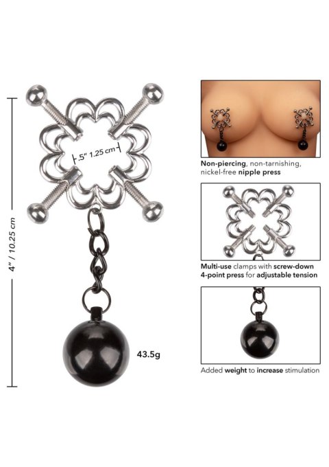4-Point Weighted Nipple Press Metal 4-Point Weighted Nipple Press Metal
