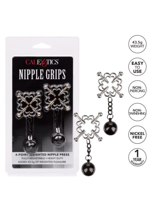 4-Point Weighted Nipple Press Metal 4-Point Weighted Nipple Press Metal