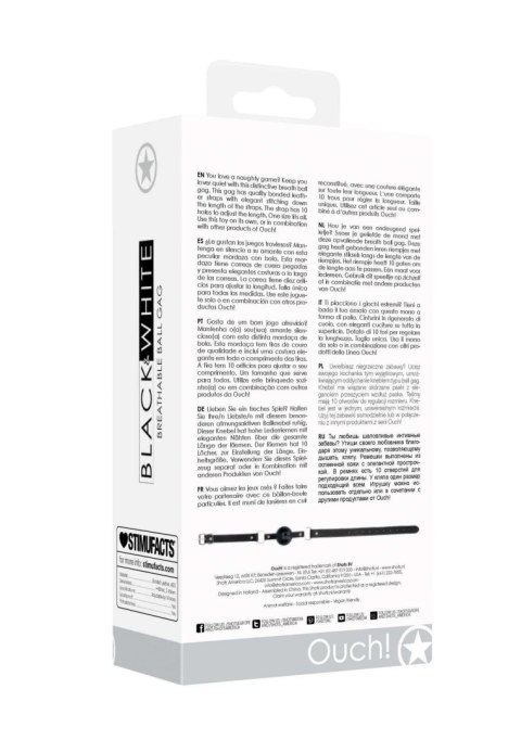 Breathable Ball Gag - With Bonded Leather Straps Breathable Ball Gag - With Bonded Leather Straps