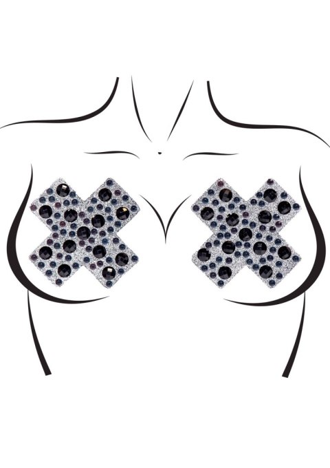 X Factor Nipple jewels sticker Black X Factor Nipple jewels sticker Black