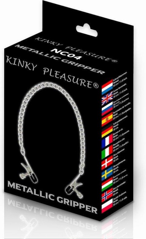 Kinky Pleasure - Mettalic Gripper Kinky Clamps Kinky Pleasure - Mettalic Gripper Kinky Clamps