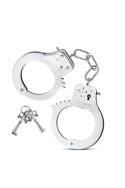 MAI No.38 METAL HANDCUFFS SILVER MAI No.38 METAL HANDCUFFS SILVER
