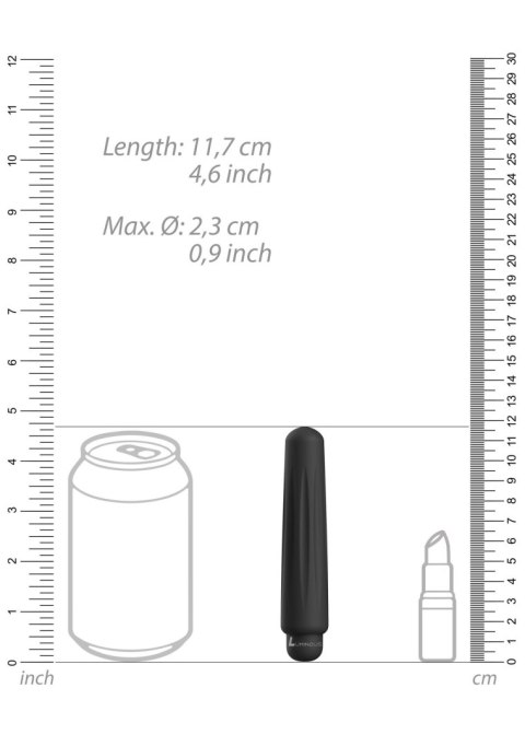 Mały klasyczny mini wibrator pocisk 10 trybów 11cm Mały klasyczny mini wibrator pocisk 10 trybów 11cm
