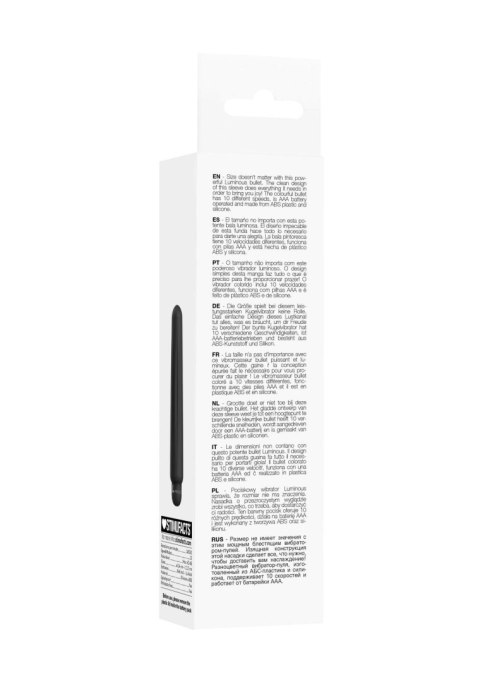 Mały klasyczny mini wibrator pocisk 10 trybów 11cm Mały klasyczny mini wibrator pocisk 10 trybów 11cm