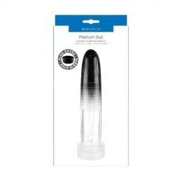 Me You Us Platinum Duo Automatic Pump Masturbator Clear/Black