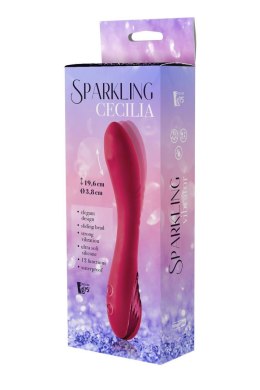 SPARKLING SLIDING BEAD VIBRATOR CECILIA