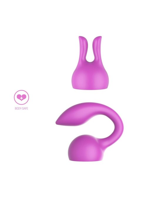 Attachments Personal Massager Fuchsia Attachments Personal Massager Fuchsia