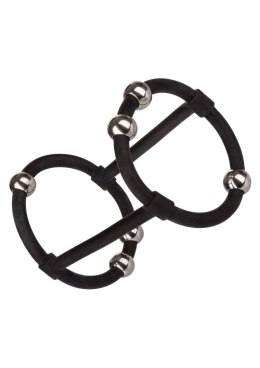 Beaded Silicone Enhancer Cage Black