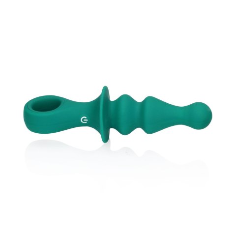 Korek wibrujący analny zatyczka z uchwytem gładki silikon 16,5cm USB Korek wibrujący analny zatyczka z uchwytem gładki silikon 16,5cm USB