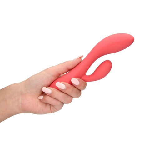 Wibrator damski gładki królik stymulacja łechtaczki punktu G 20 cm Wibrator damski gładki królik stymulacja łechtaczki punktu G 20 cm