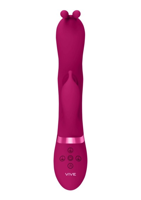 Gada - Vibrating Bunny Ear G-Spot Rabbit with Pulse Wave Shaft Gada - Vibrating Bunny Ear G-Spot Rabbit with Pulse Wave Shaft
