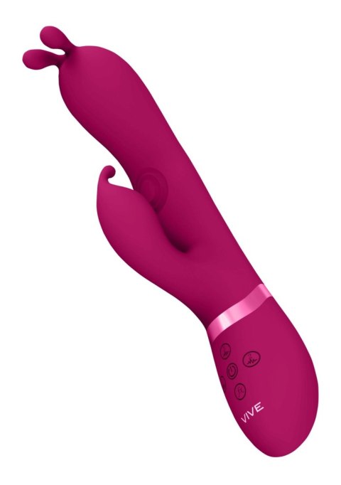 Gada - Vibrating Bunny Ear G-Spot Rabbit with Pulse Wave Shaft Gada - Vibrating Bunny Ear G-Spot Rabbit with Pulse Wave Shaft
