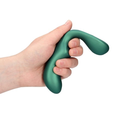 Pointed Vibrating Prostate Massager with Remote Control - Metallic Green Pointed Vibrating Prostate Massager with Remote Control - Metallic Green
