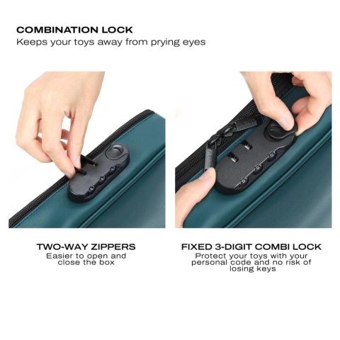 DISCREET BOX LUXURY GREEN DISCREET BOX LUXURY GREEN