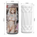 PRETTY LOVE - Masturbator, Super soft material TPR /ABS