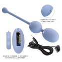 PRETTY LOVE - WILLIE Dream chaser 6, Blue, Wireless remote control 12 vibration functions Memory function