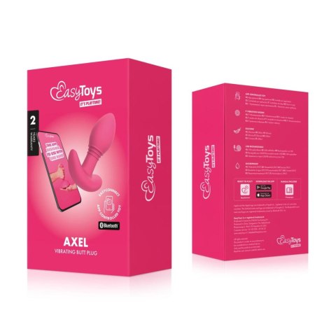 EasyConnect - Vibrating Butt Plug Axel app-controlled EasyConnect - Vibrating Butt Plug Axel app-controlled