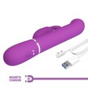 PRETTY LOVE - Coale Purple, 7 vibration functions 4 rotation functions 4 thrusting settings