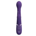 PRETTY LOVE - Dejon dark Purple, 7 vibration functions 4 thrusting settings 4 rotation functions