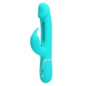 PRETTY LOVE - Kampas Green, 7 vibration functions 4 licking settings