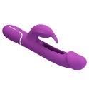 PRETTY LOVE - Kampas Purple, 7 vibration functions 4 licking settings