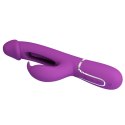 PRETTY LOVE - Kampas Purple, 7 vibration functions 4 licking settings