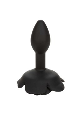 Small Rose Anal Plug Black