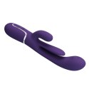 Wibrator króliczek PRETTY LOVE - Shonia Dark Purple, Twinkled Tenderness, 7 thumping functions 7 vibration functions