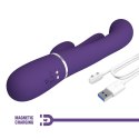 Wibrator króliczek PRETTY LOVE - Shonia Dark Purple, Twinkled Tenderness, 7 thumping functions 7 vibration functions