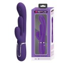 Wibrator króliczek PRETTY LOVE - Shonia Dark Purple, Twinkled Tenderness, 7 thumping functions 7 vibration functions